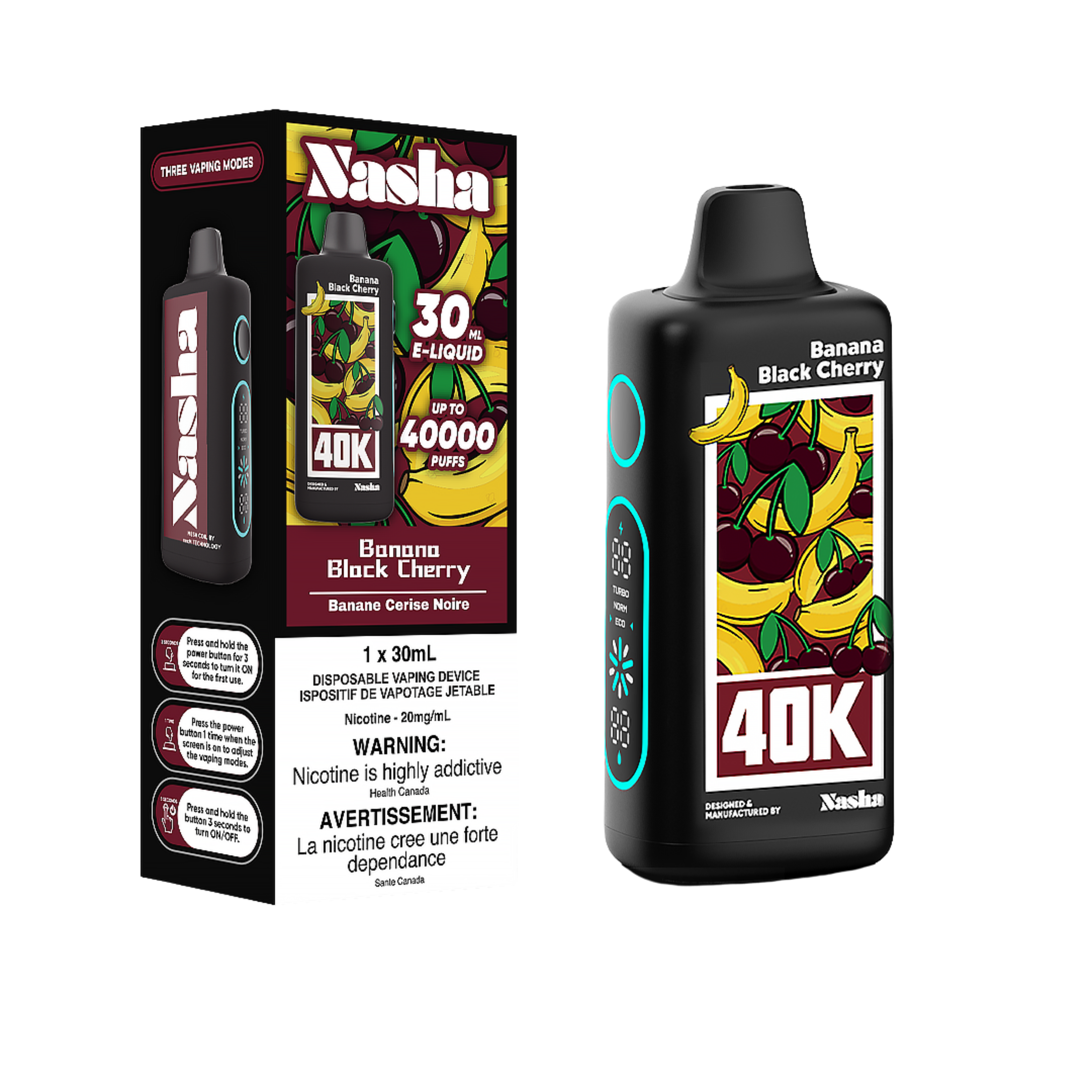 Nasha 40K Disposable