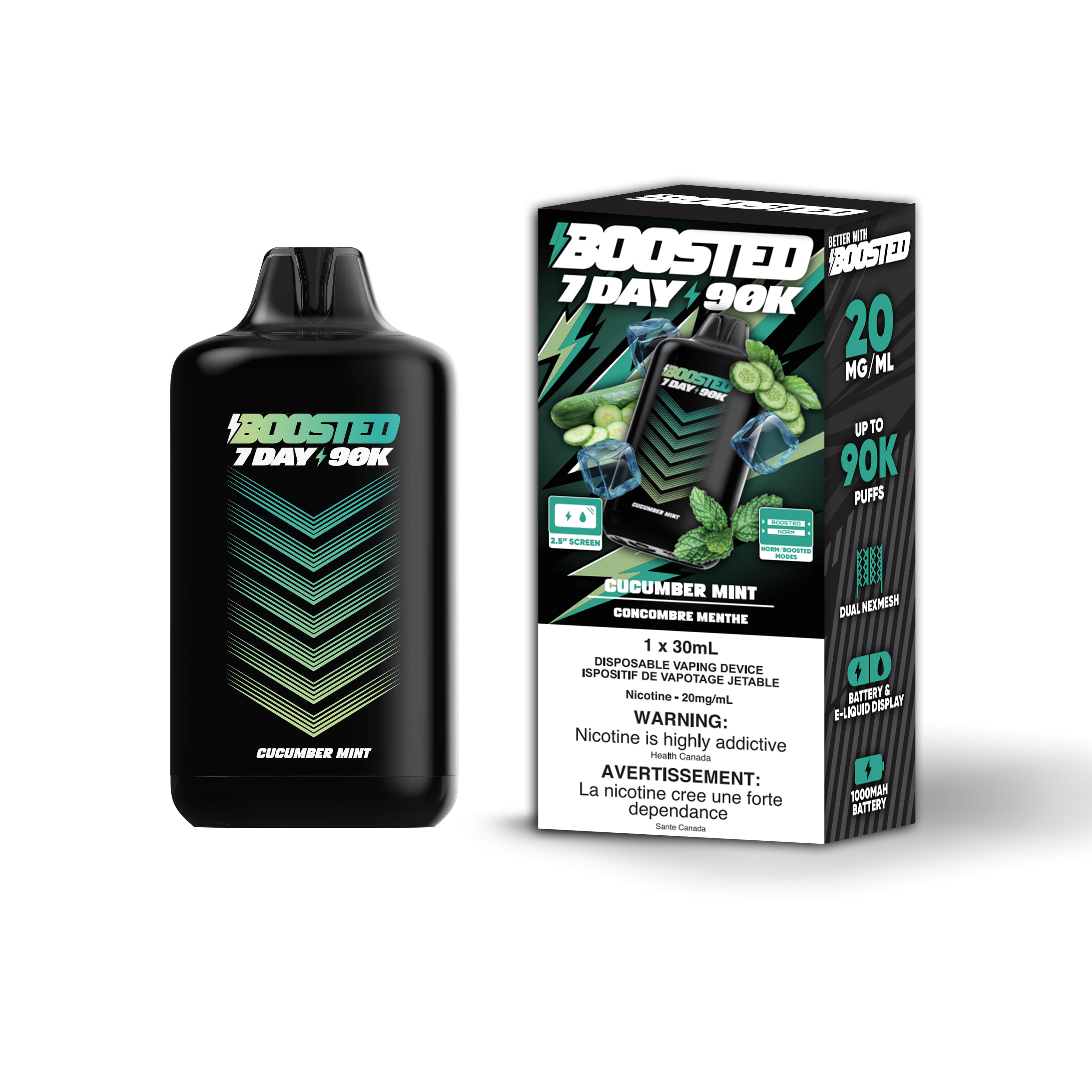Boosted 7 Day 90K Disposable