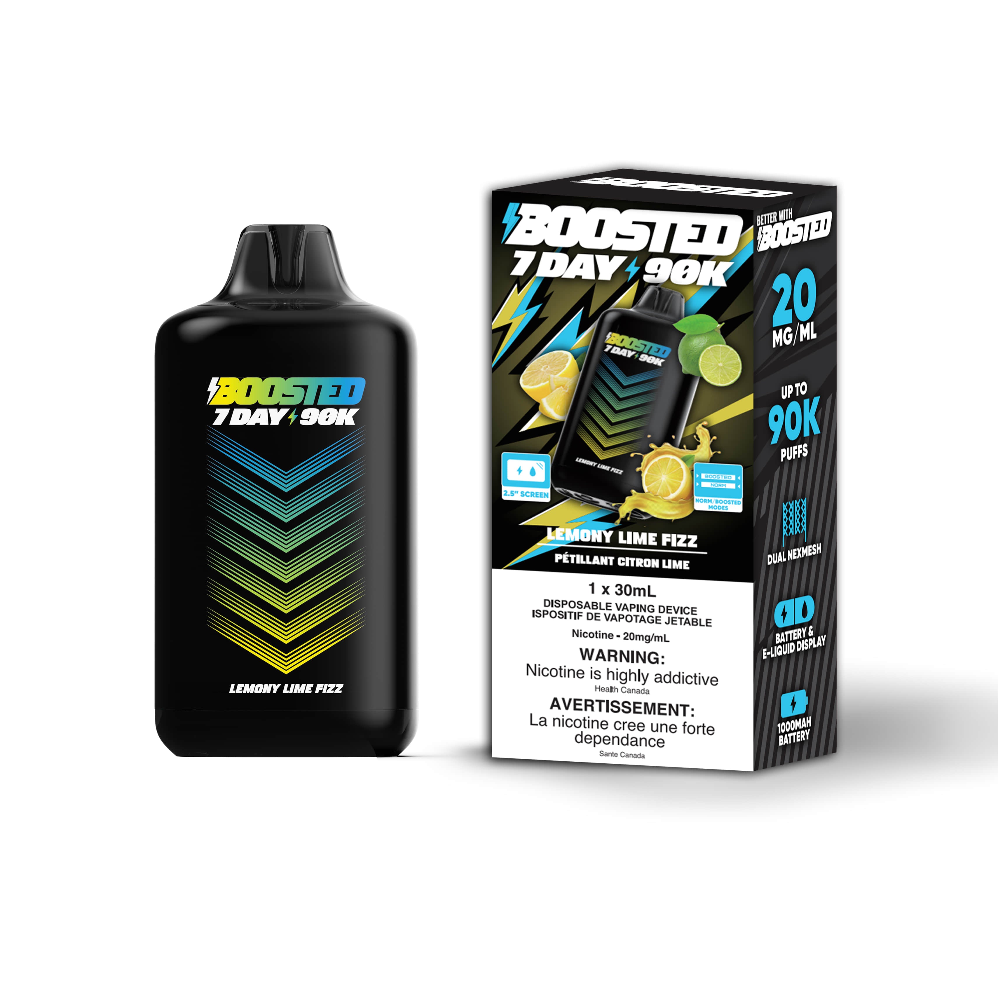 Boosted 7 Day 90K Disposable
