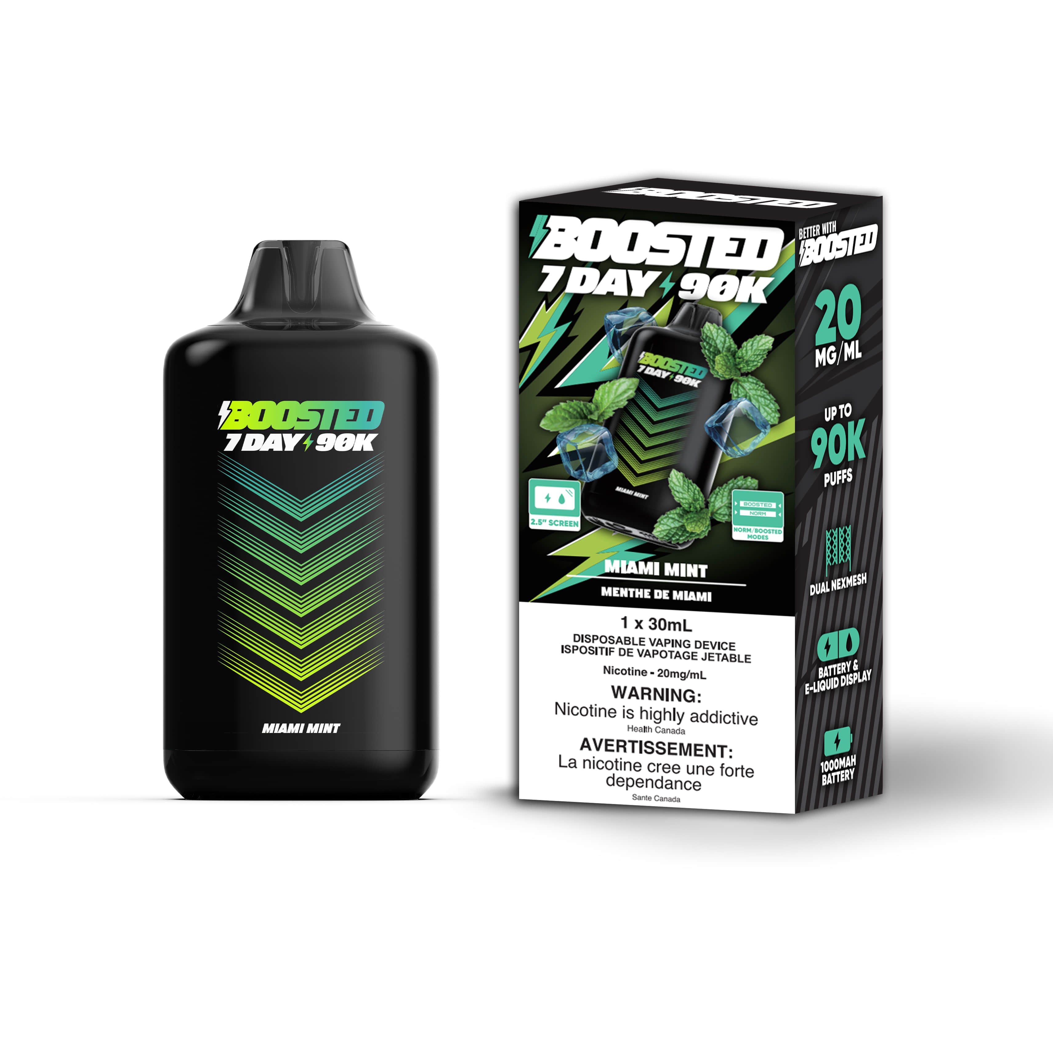 Boosted 7 Day 90K Disposable
