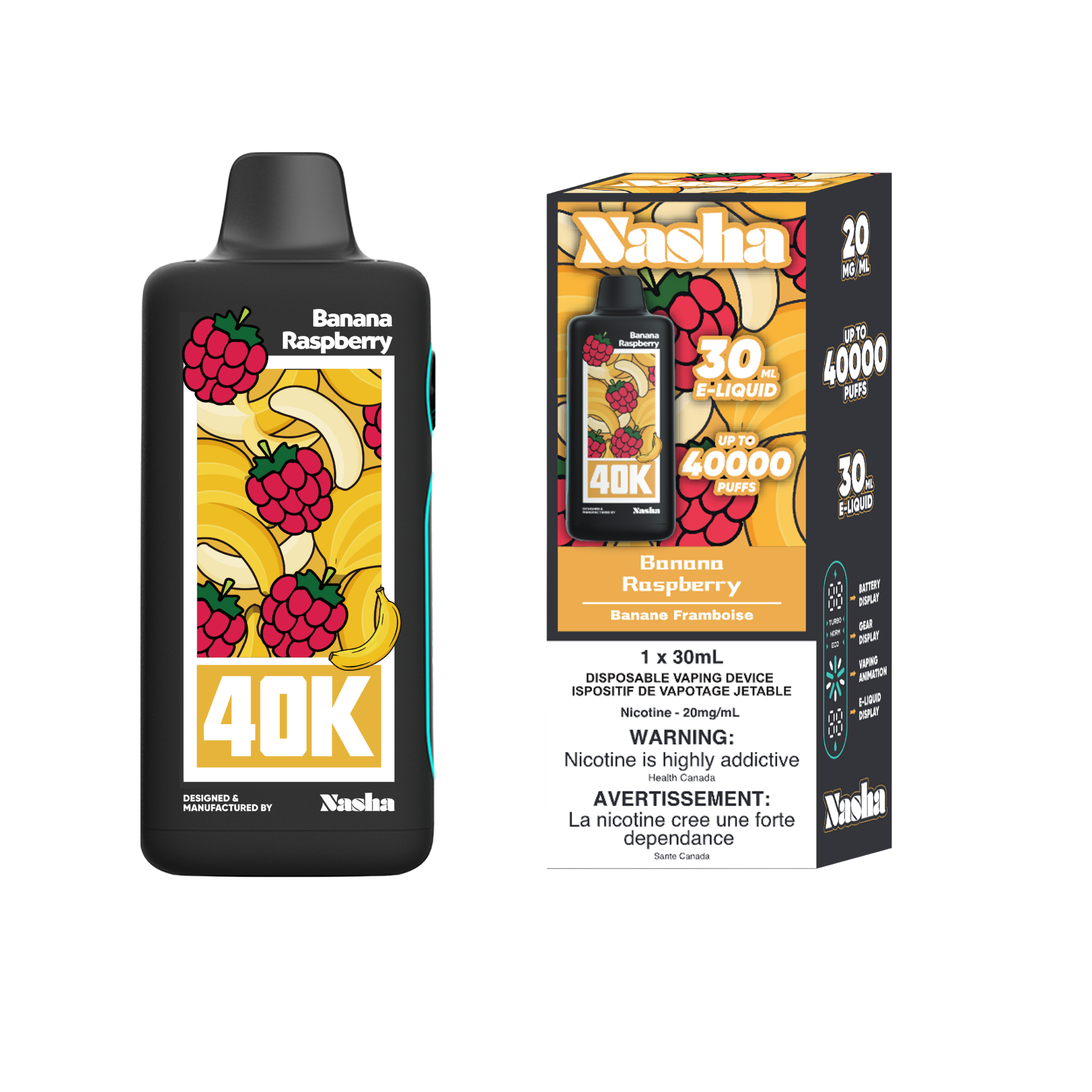 Nasha 40K Disposable