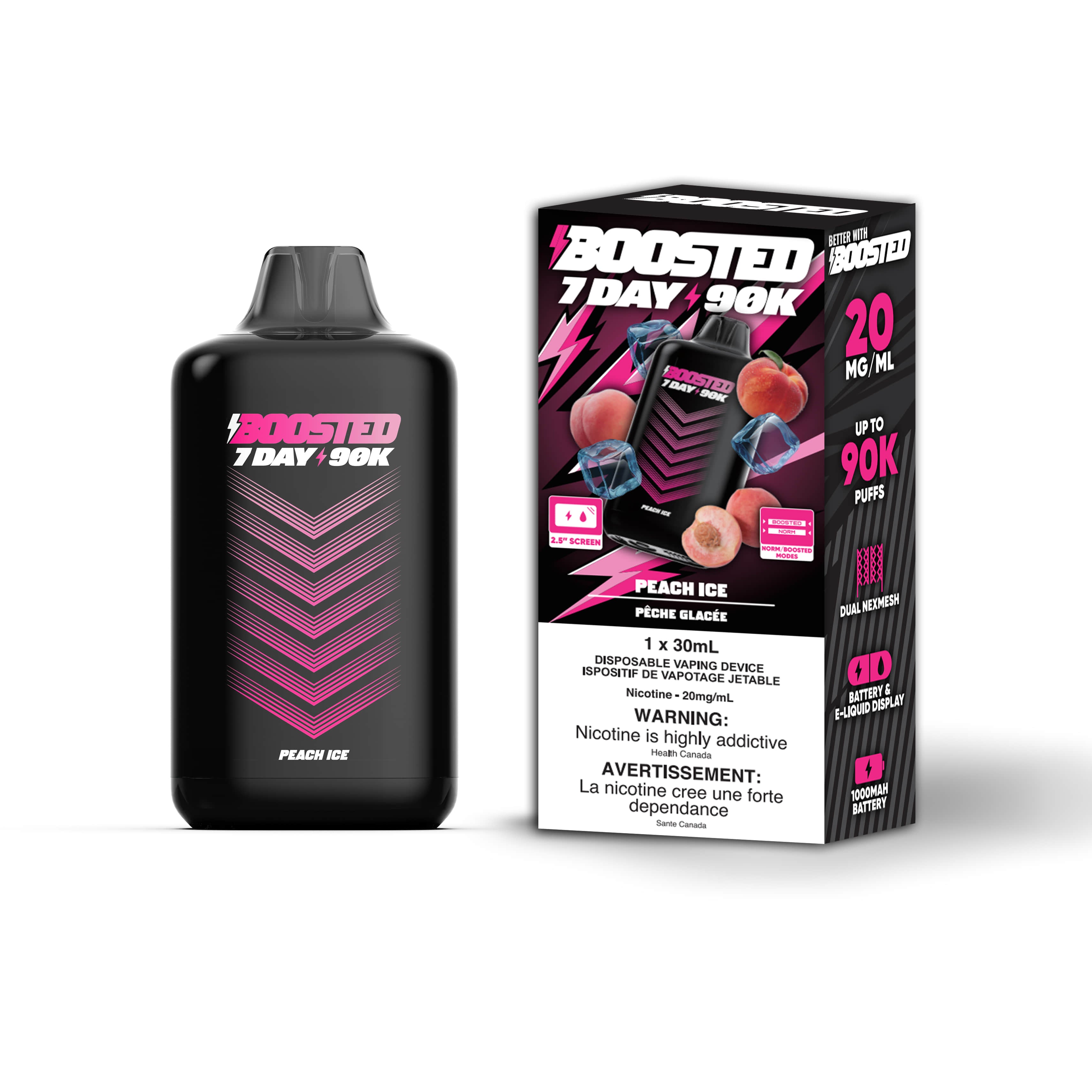 Boosted 7 Day 90K Disposable