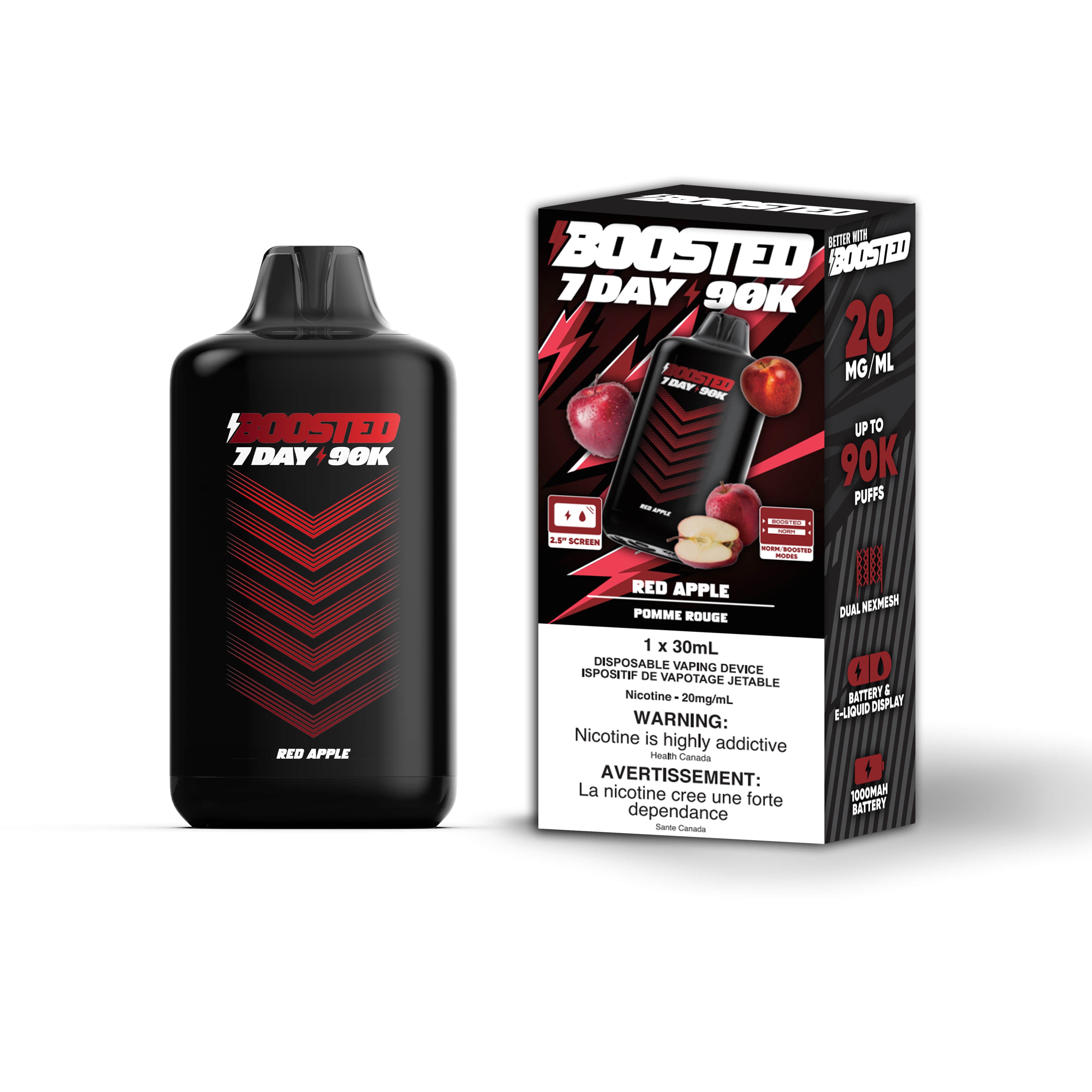 Boosted 7 Day 90K Disposable