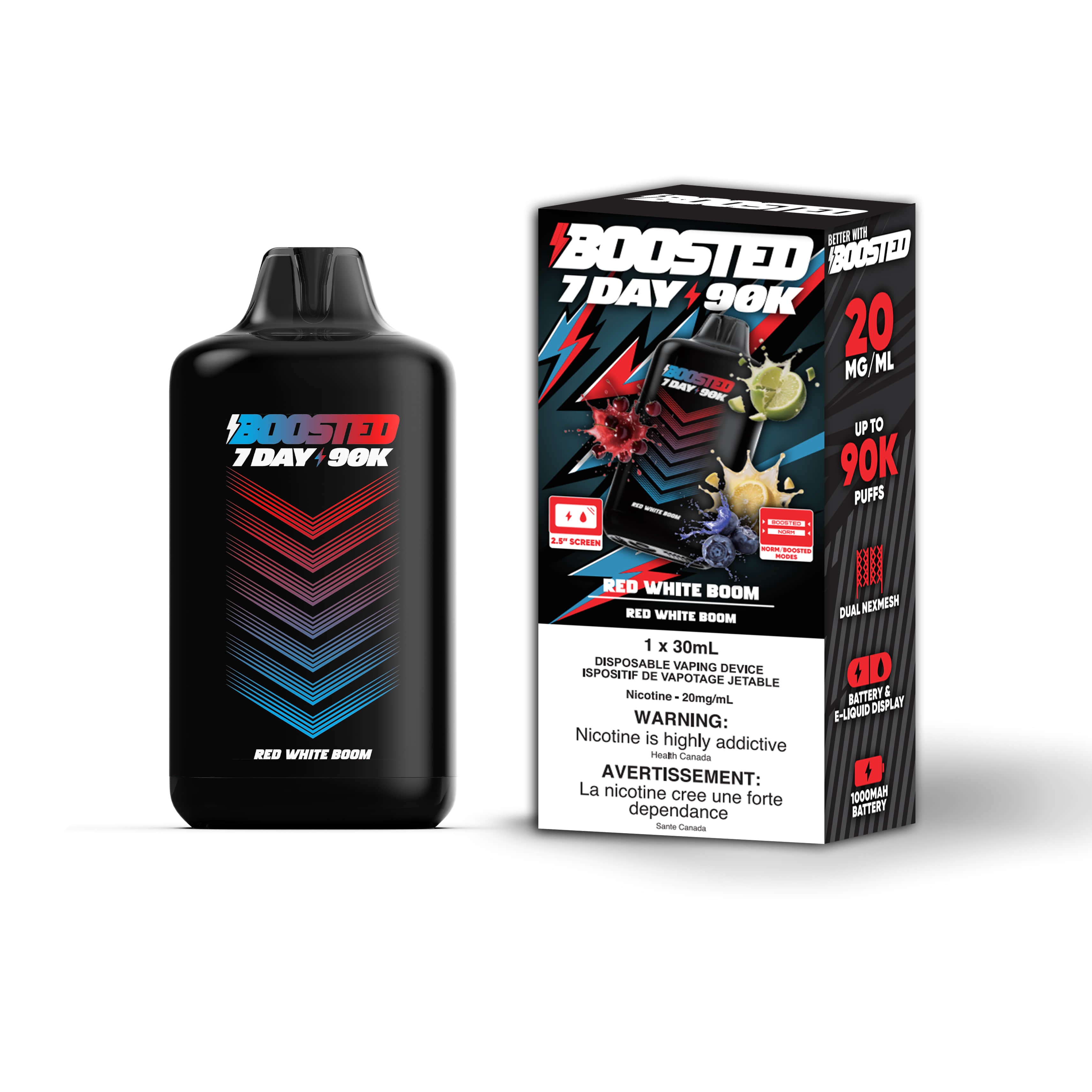Boosted 7 Day 90K Disposable