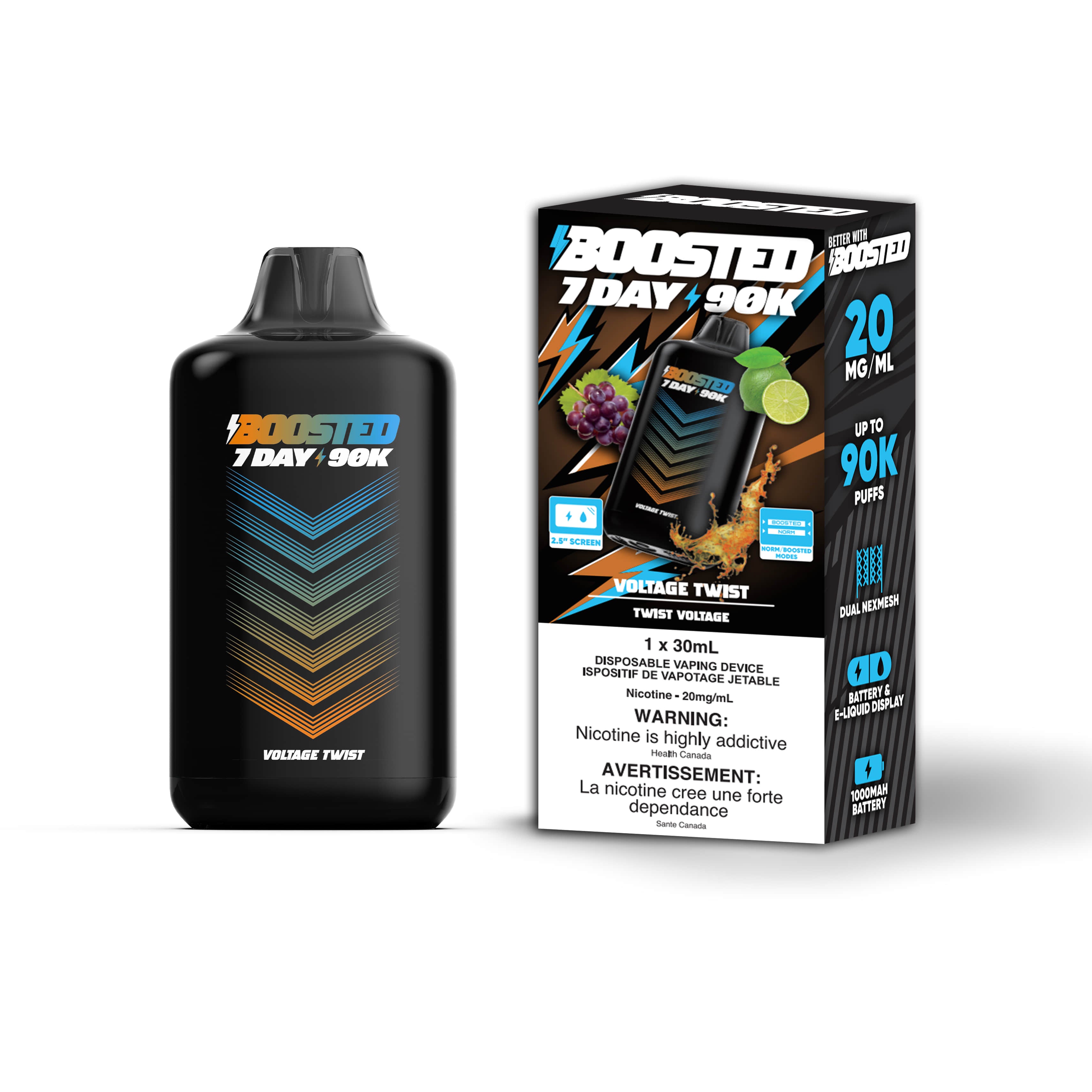 Boosted 7 Day 90K Disposable