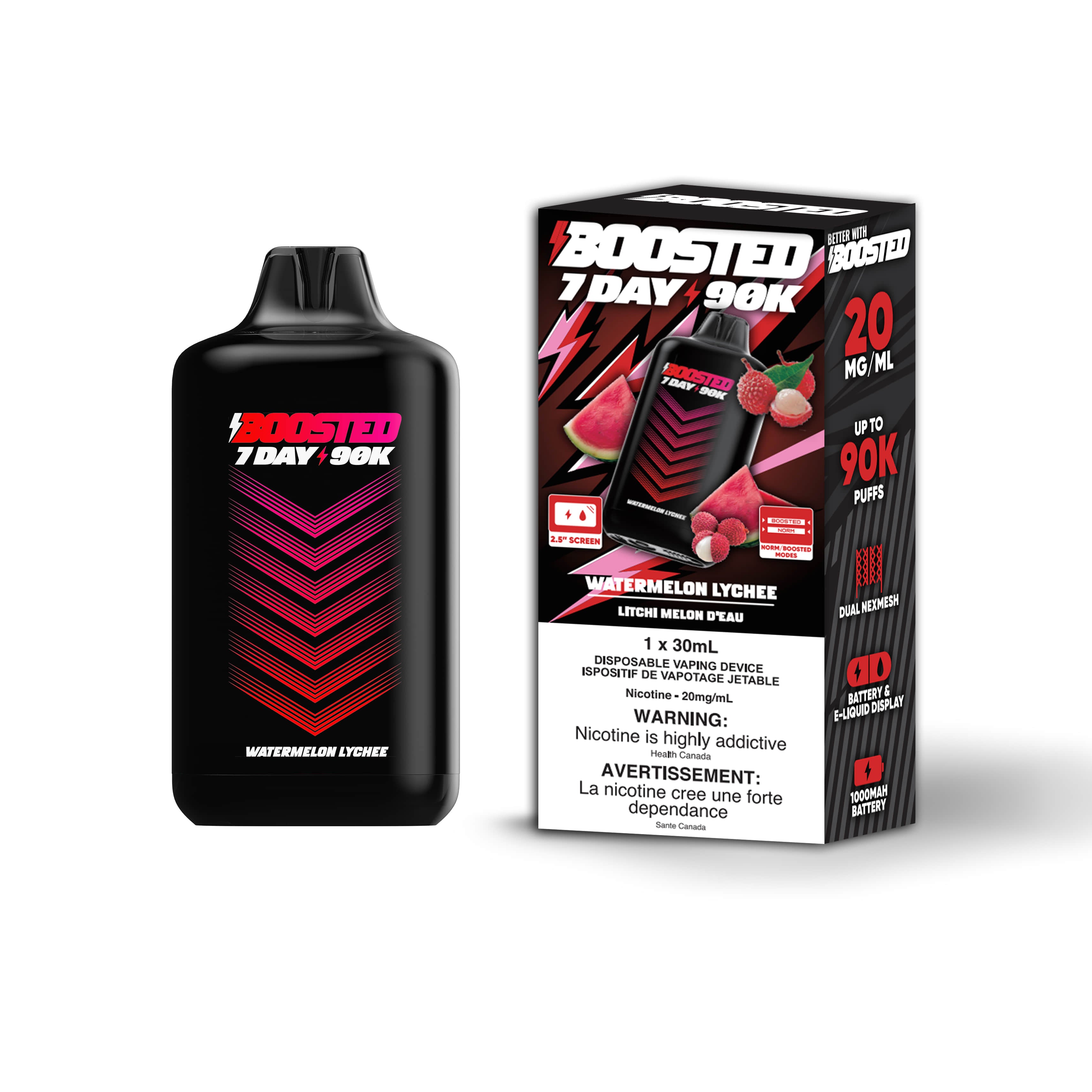 Boosted 7 Day 90K Disposable
