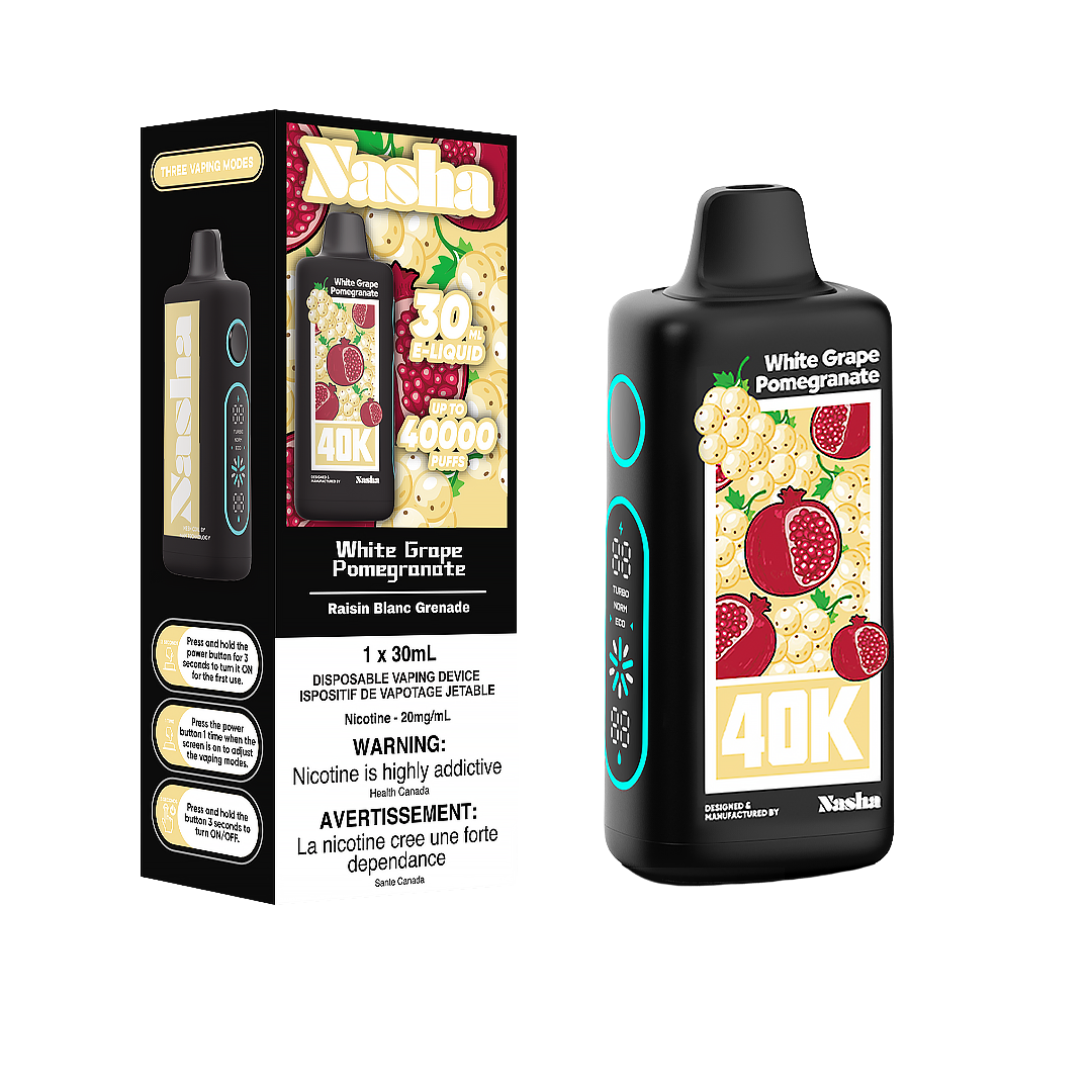 Nasha 40K Disposable