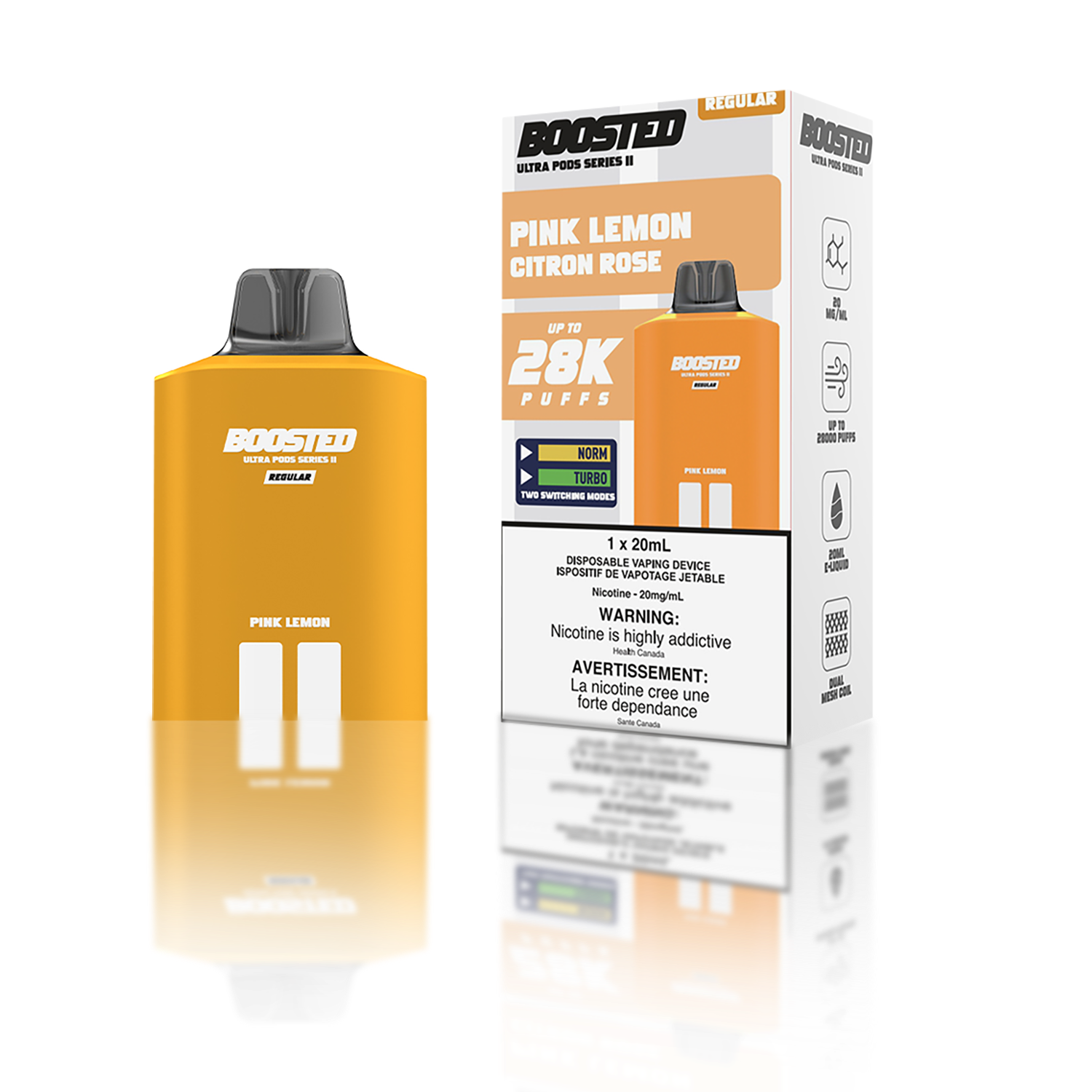 Boosted Pod: Ultra Series II - 28K Puff