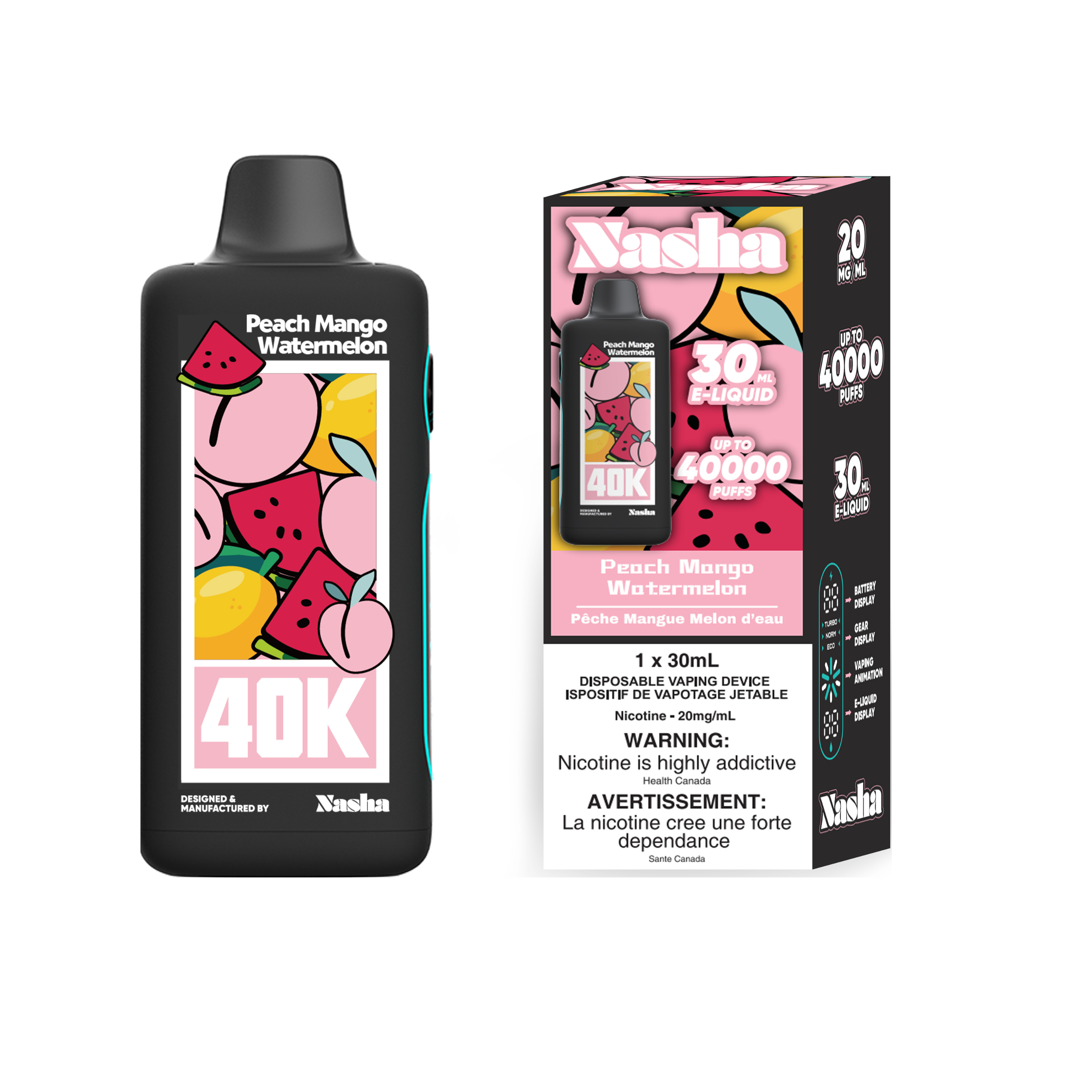 Nasha 40K Disposable